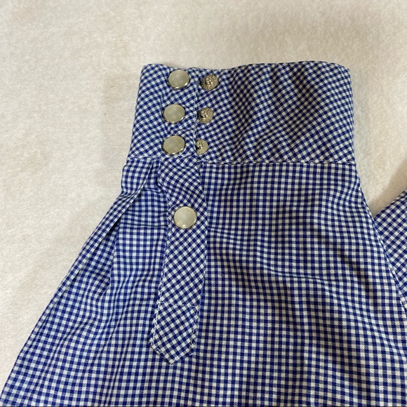 Levi’s Pearl Snap Gingham Shirt Top Woman’s size 46 Long Sleeve Shirt… - Picture 4 of 11
